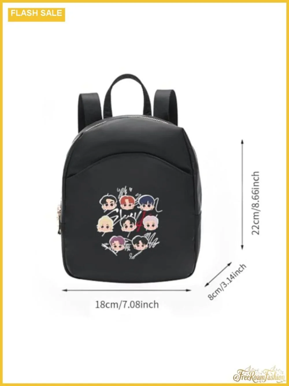 Mini Backpack Water-Resistant Nylon Casual Daypack